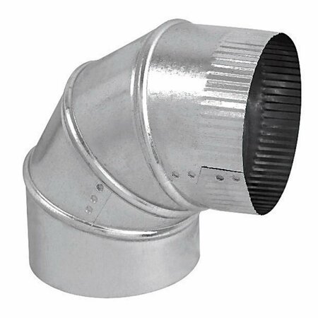 TOOL 5 in. Galvanized Adjustable Elbow TO3299754